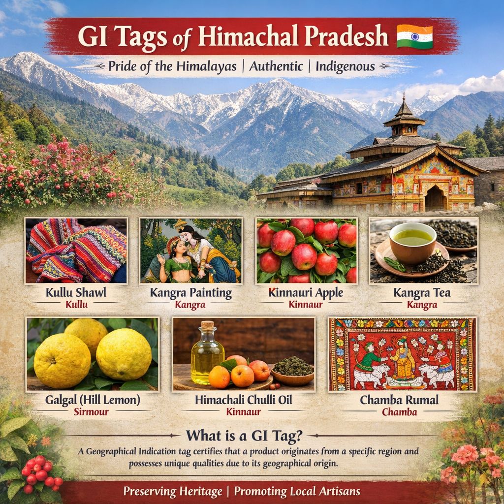 GI Tags in Himachal Pradesh – blog post featured image