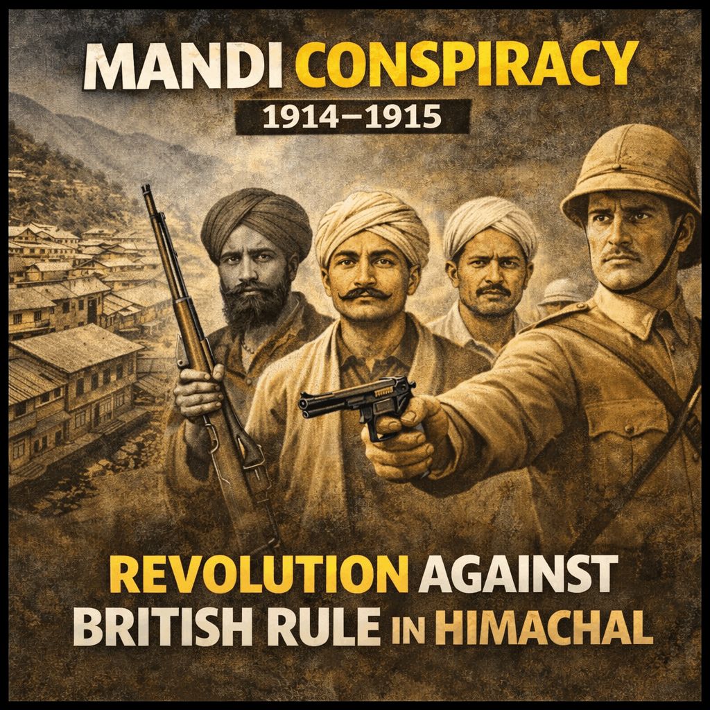 The Mandi Conspiracy (1914–1915): A Revolutionary Attempt in the Freedom Struggle of Himachal Pradesh – blog post featured image