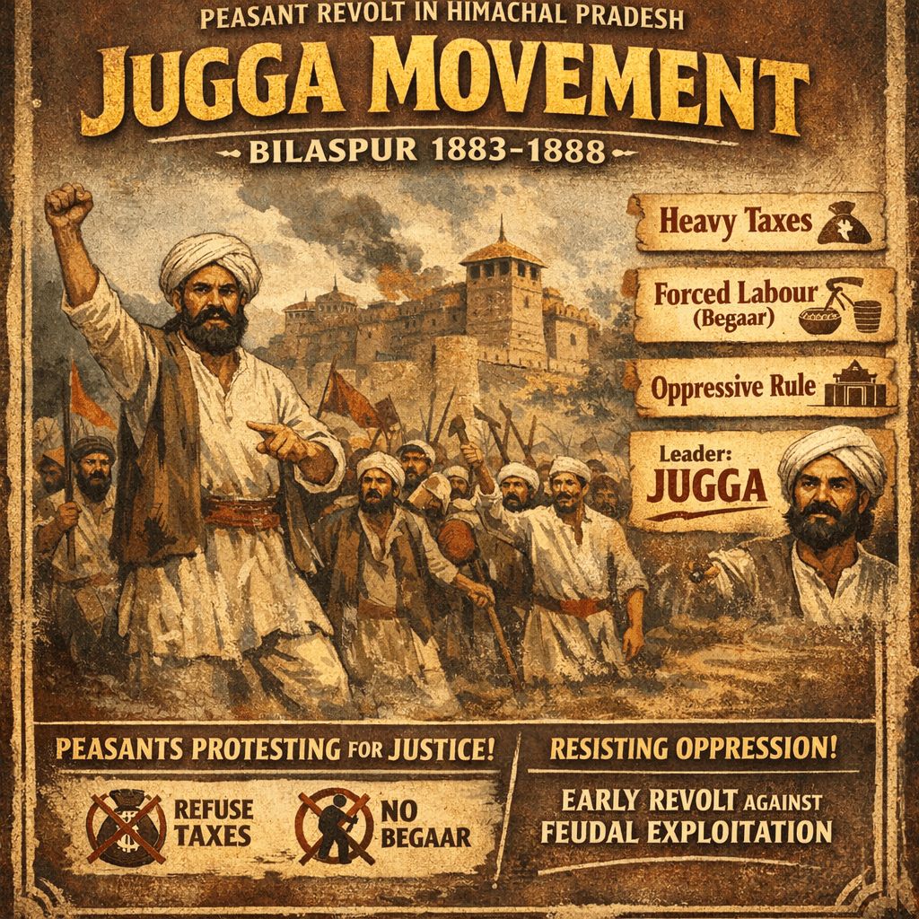 Jugga Movement (1883–1888): A Peasant Uprising in Bilaspur State – blog post featured image