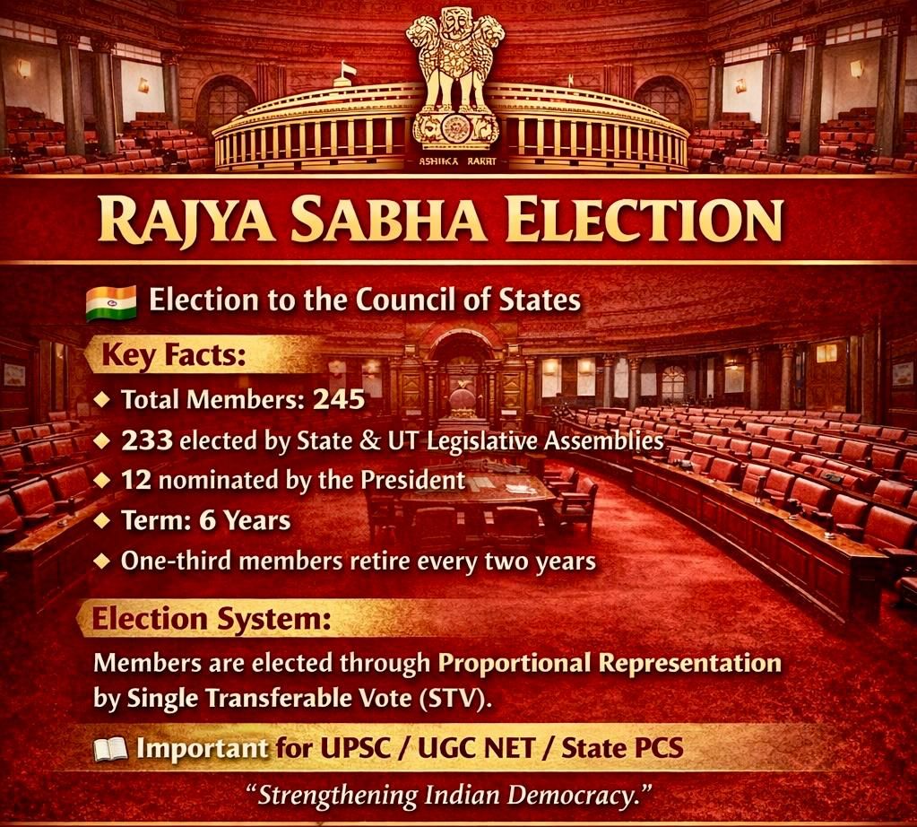 Rajya Sabha Explained: Composition, Election & Powers – blog post featured image