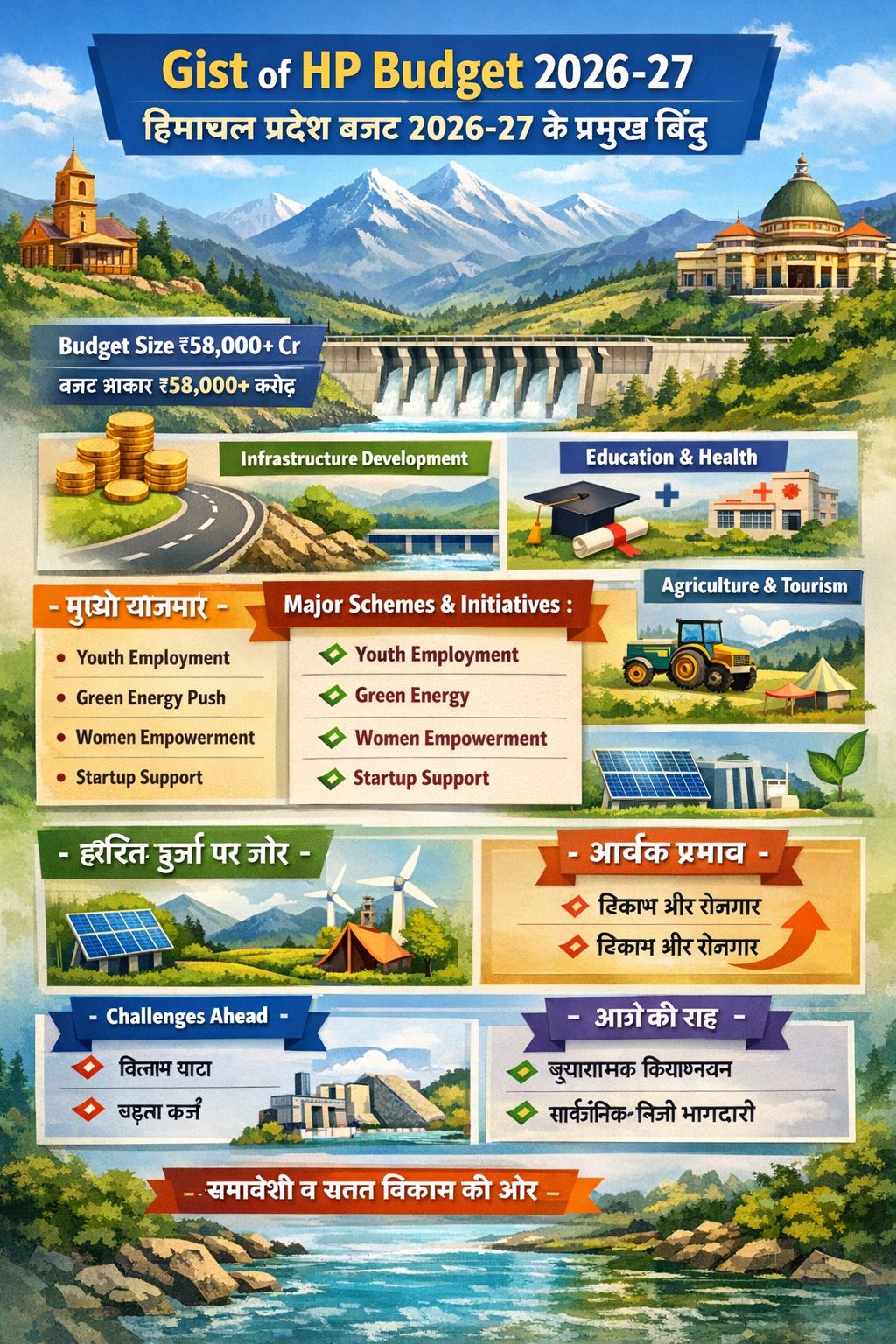 Himachal Pradesh Budget 2026-27 Explained | Highlights, Allocations & Impact – blog post featured image