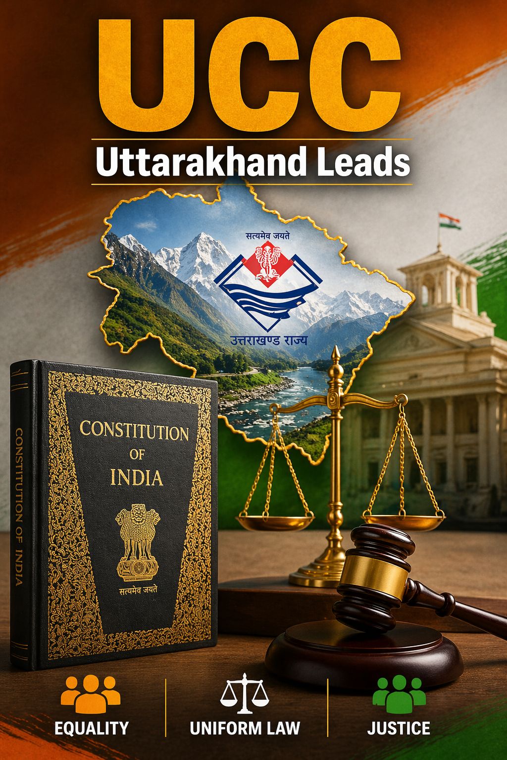 Uniform Civil Code (UCC): Uttarakhand First State to Implement – Complete Guide for UPSC – blog post featured image