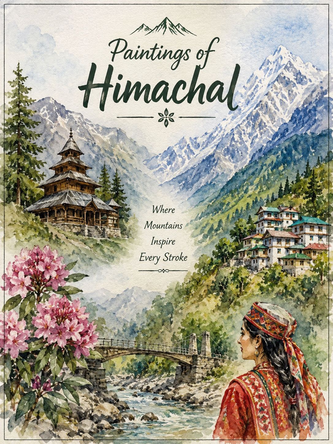 Paintings of Himachal Pradesh: Kangra, Basohli, Arki, Chamba & Chamba Rumal | Complete Notes for HPGK, HPPSC & HAS – blog post featured image